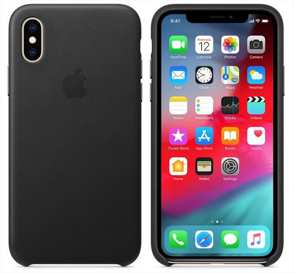 Immagine del prodotto APPLE - Custodia in pelle per iPhone XS MAX-Black