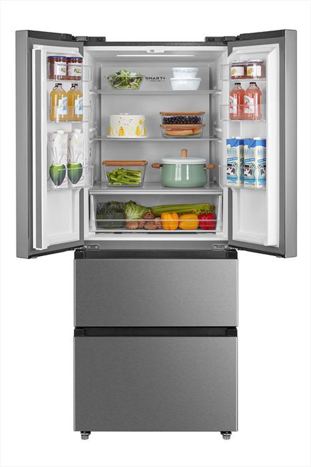 Immagine del prodotto MIDEA - Frigorifero 4 porte MERF402FIE02 Classe E 391 lt-acciaio inox