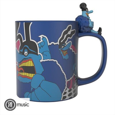 ABYSSE - THE BEATLES Tazza 3D BLUE MEANIE-Multicolore