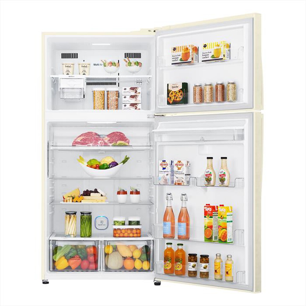 "LG - Frigorifero 2 porte GTF916SEPED Classe E 592L-Beige"
