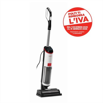 POLTI - Lavapavimenti ROLLYSTEAM WD10-bianco/nero