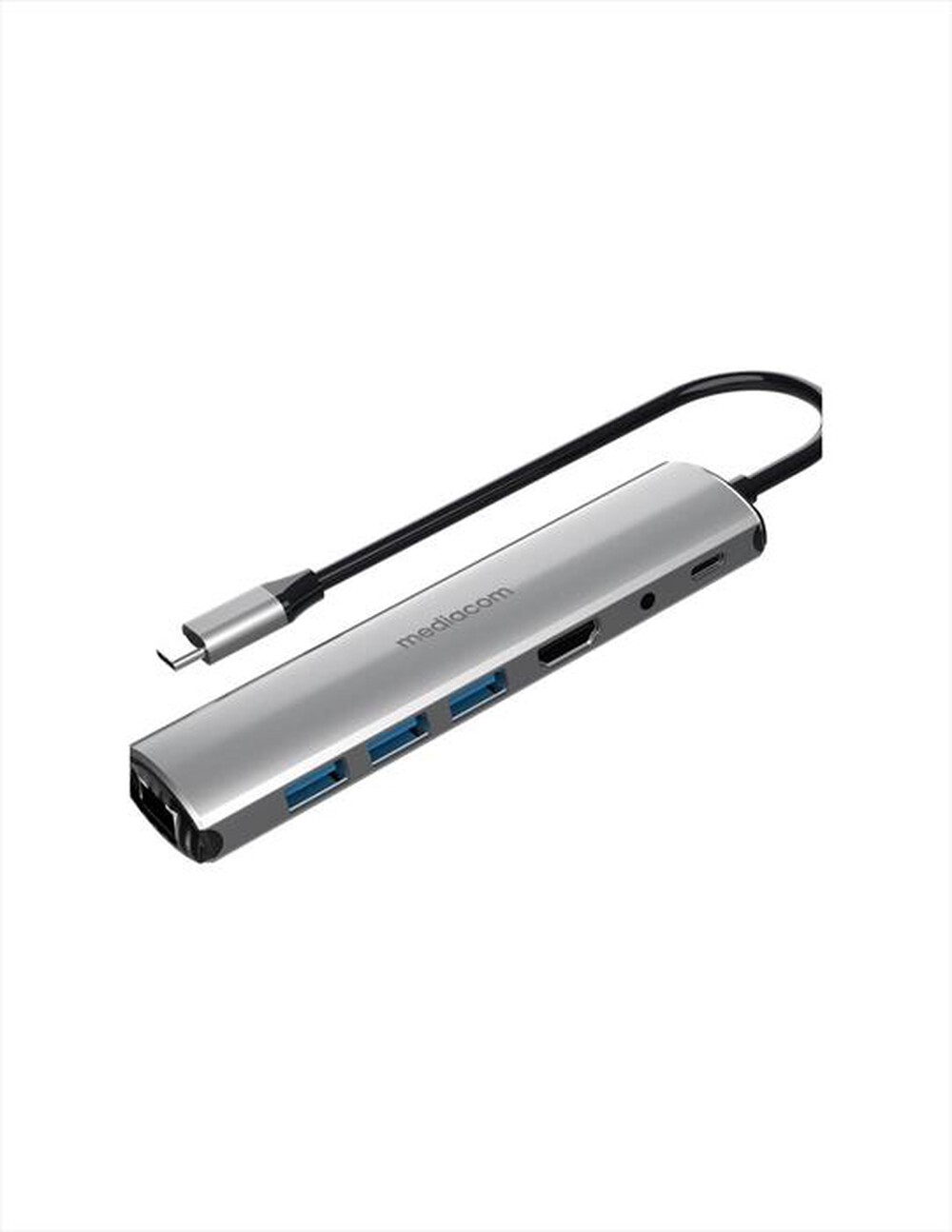 "MEDIACOM - IATMDMMDC313-Silver"