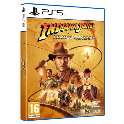 MICROSOFT - INDIANA JONES & & L'ANTICO CERCHIO PS5 - STANDARD-GIALLO
