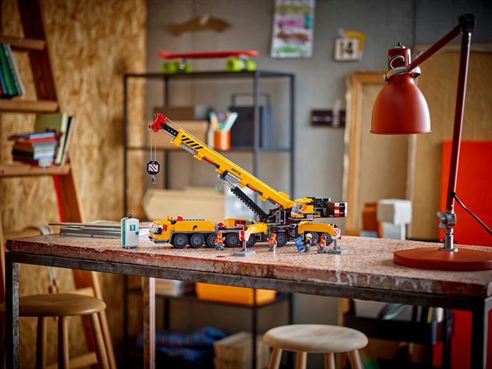 Immagine del prodotto LEGO - CITY BIG VEHICLES Gru da cantiere gialla 60409