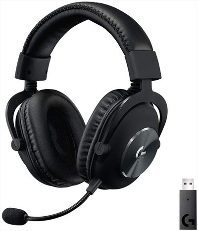 LOGITECH - Cuffie Wireless G PRO X-Nero