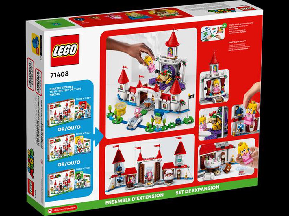 "LEGO - SUPER MARIO PACK ESPANSIONE CASTELLO PEACH - 71408"