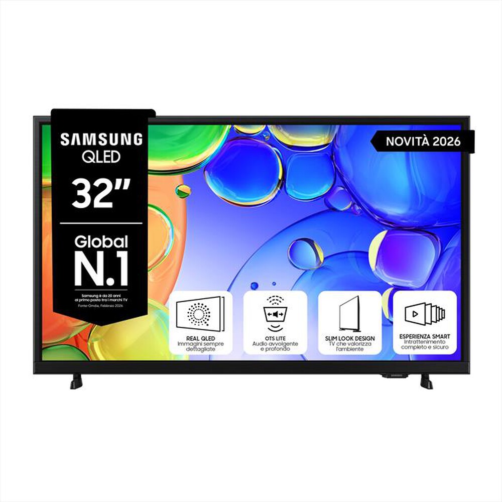 Immagine del prodotto SAMSUNG - Smart TV QLED 4K 32" QE32Q5FAAUXZT-Black