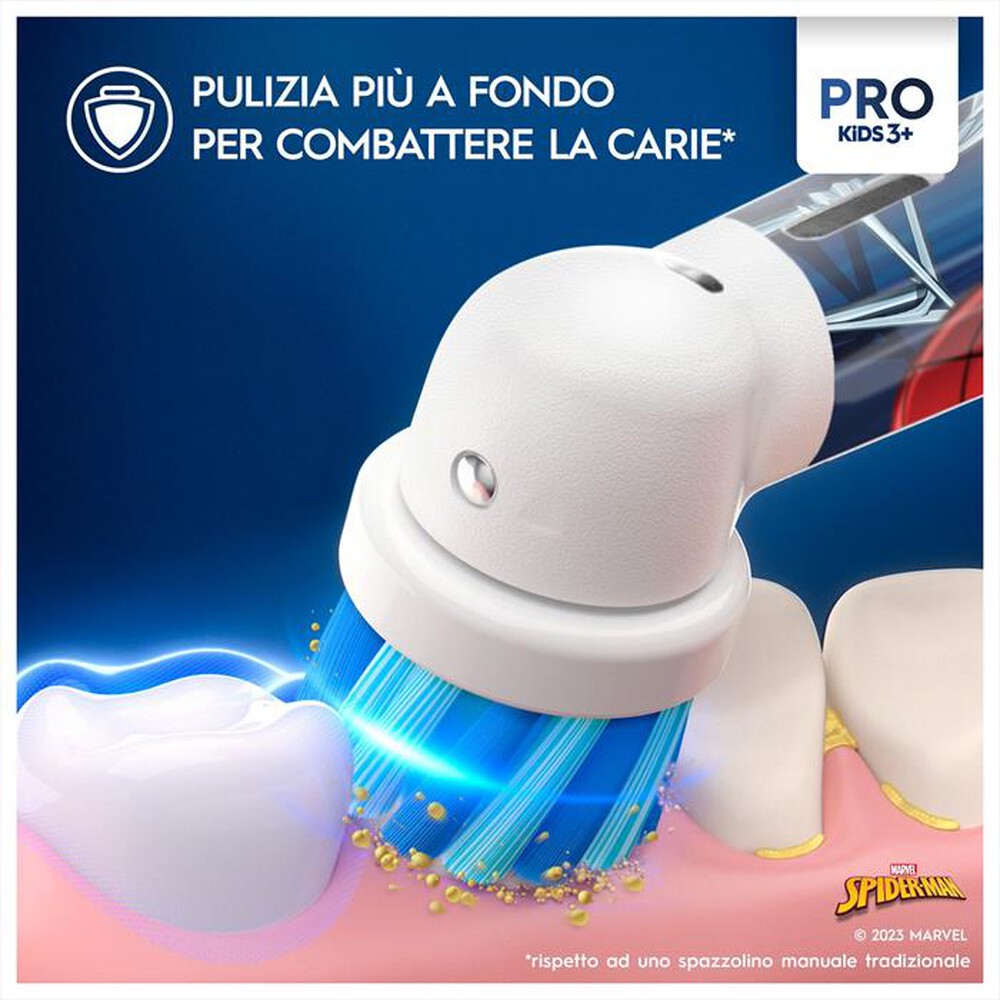 "ORAL-B - Spazzolino elettrico PRO KIDS-Azzurro"