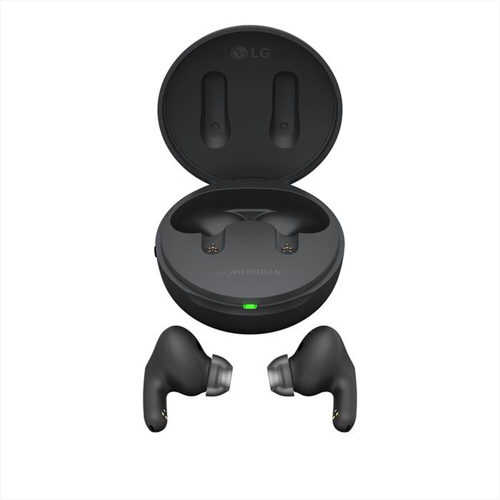 "LG - TONE FREE FP5 - CUFFIE TRUE WIRELESS BLUETOOTH-Nero - Charcoal Black"