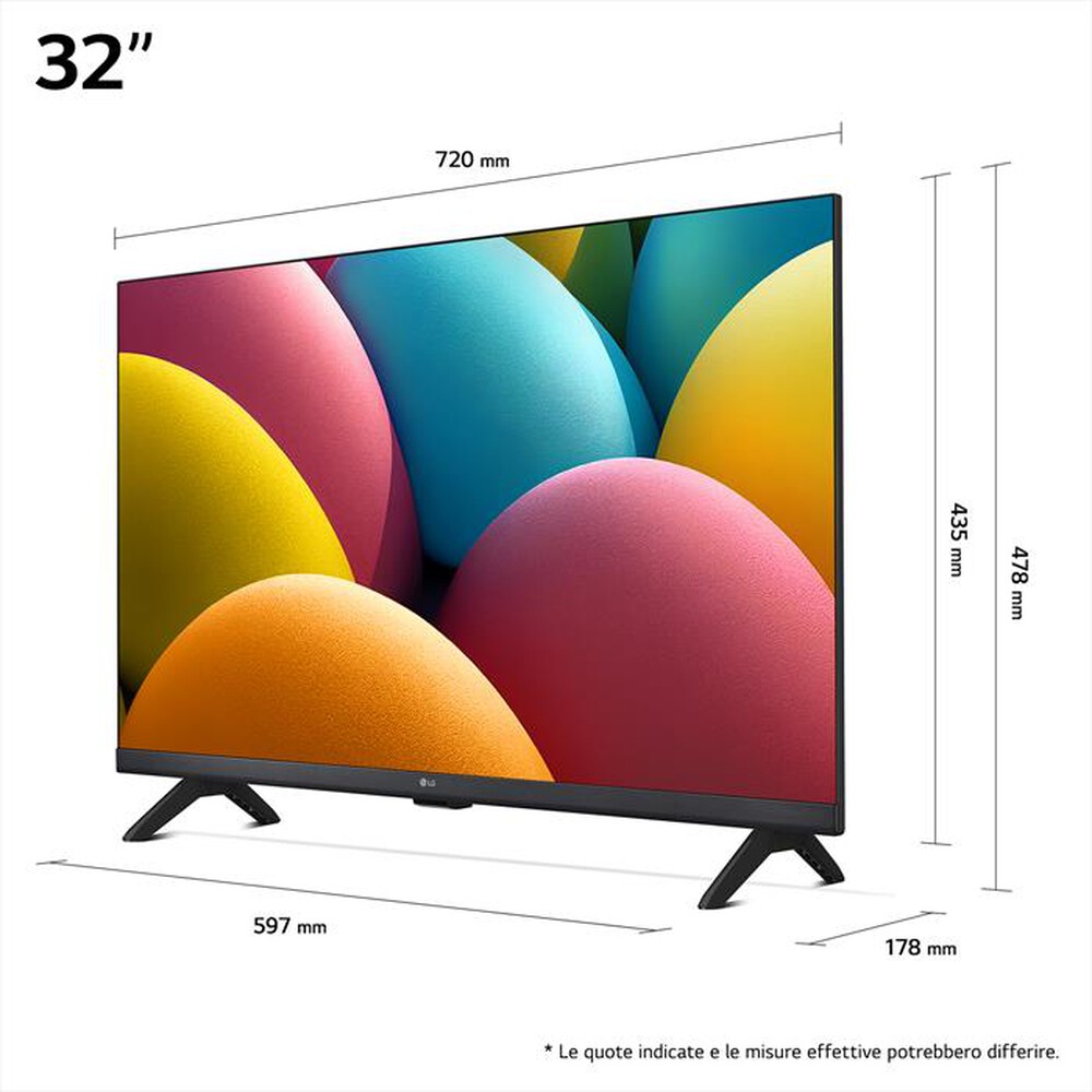 Immagine del prodotto LG - Smart TV LED FHD 32" 32LR6000LA-Nero