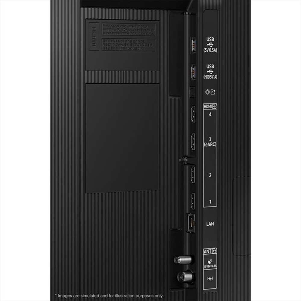 Immagine del prodotto SAMSUNG - Smart TV MINI LED UHD 4K 50" QE50QN80FAUXZT-Carbon Silver