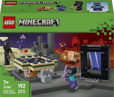 LEGO - MINECRAFT Viaggio nel Portale del Nether - 21584