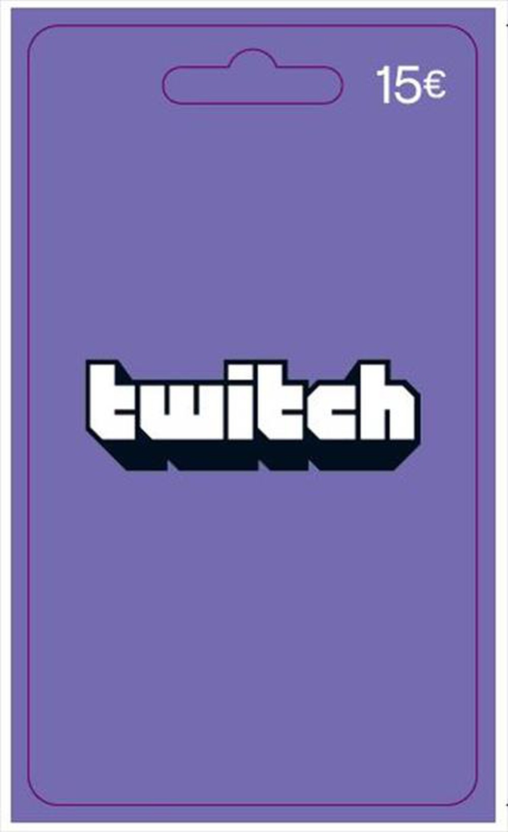 "TWITCH - Digital Code 15€"