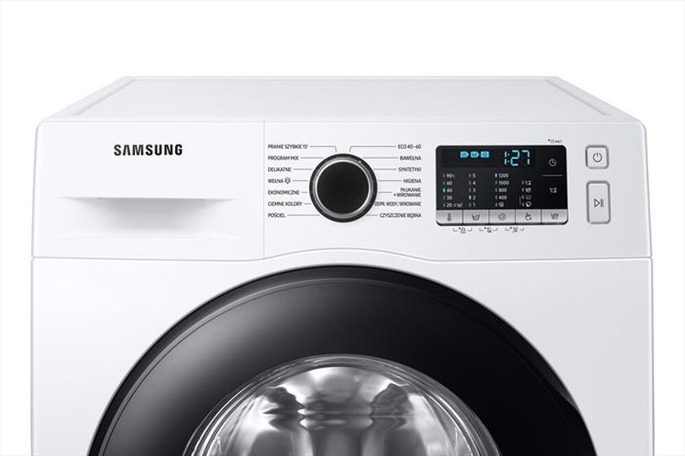 "SAMSUNG - Lavatrice WW70TA026AE/ET 7 Kg Classe B-Bianco oblò Crystal Black"