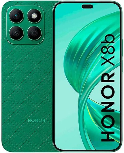 HONOR - Smartphone X8B + X5 WHITE EARBUDS-GREEN