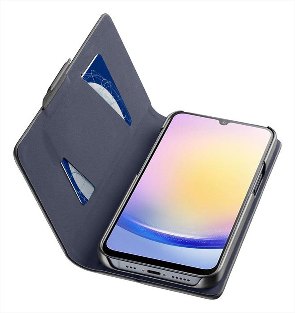 "CELLULARLINE - Custodia a borsellino BOOK3GALA26K-Nero"