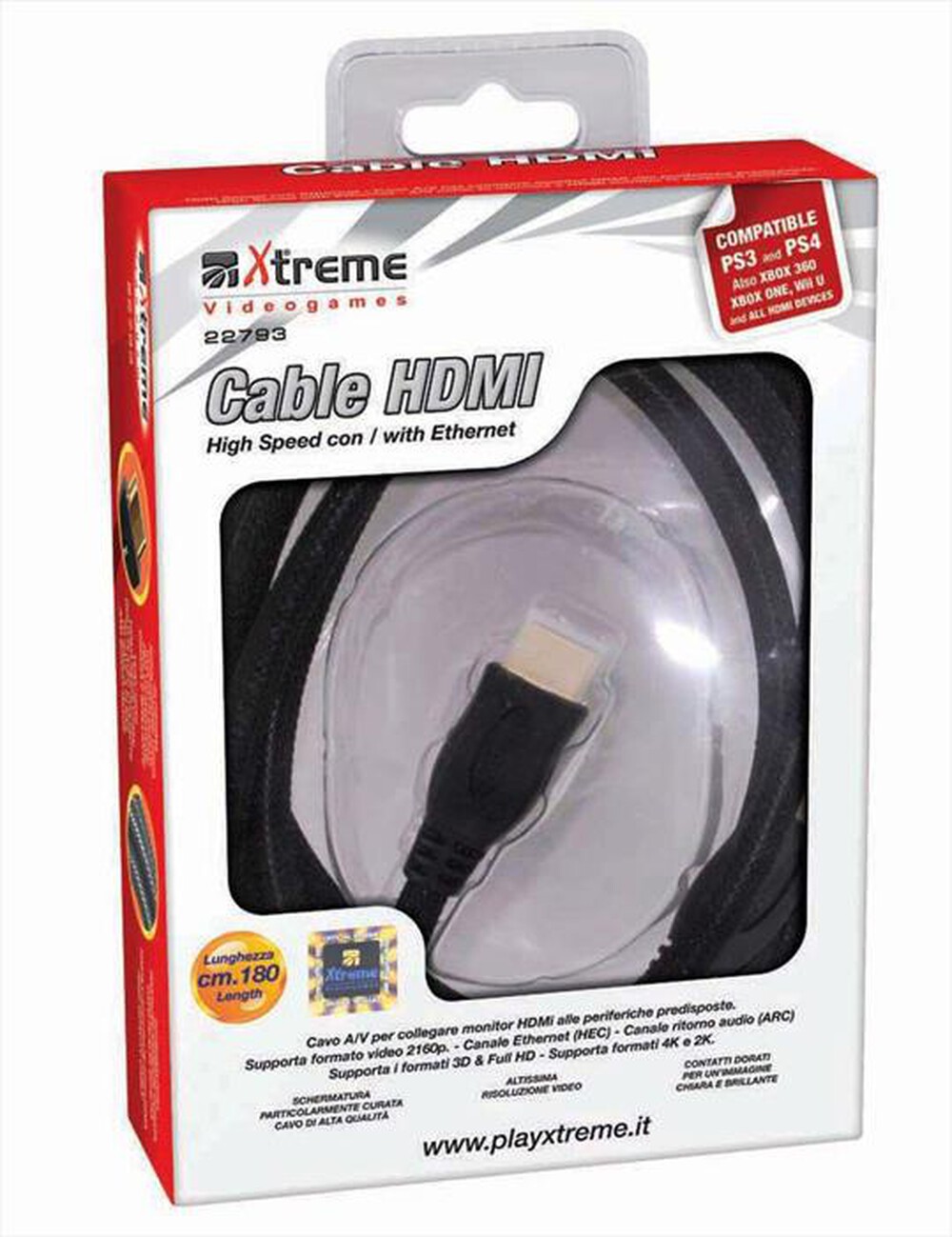 Immagine del prodotto XTREME - 22793 - Cavo HDMI