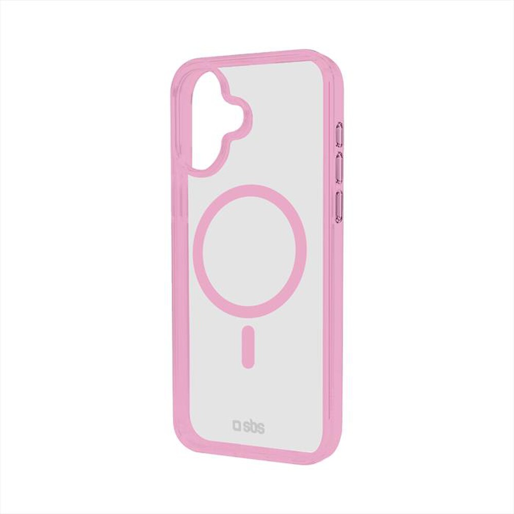 "SBS - Cover Mag Frame iPhone 16 Plus TEMAGCOLIP1667P-Rosa"
