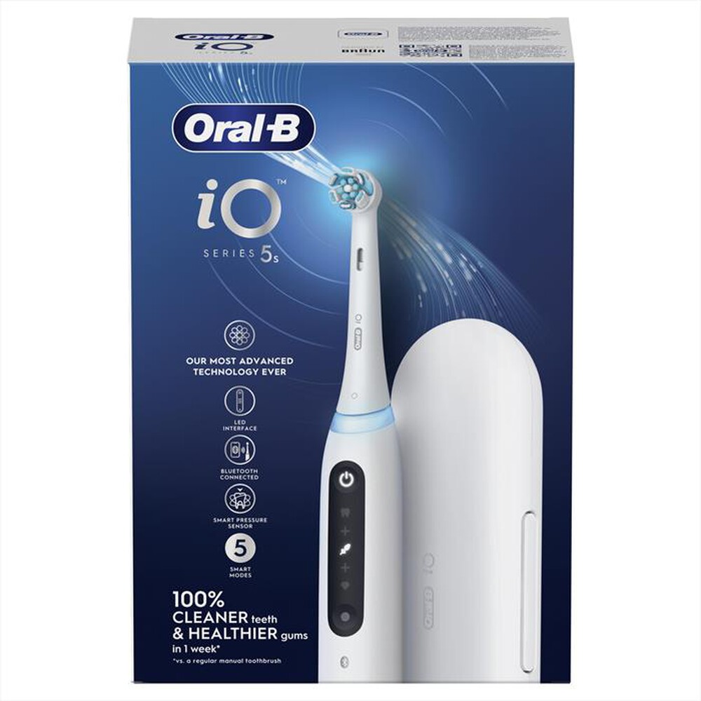 "ORAL-B - Spazzolino elettrico IO5 S-BIANCO"