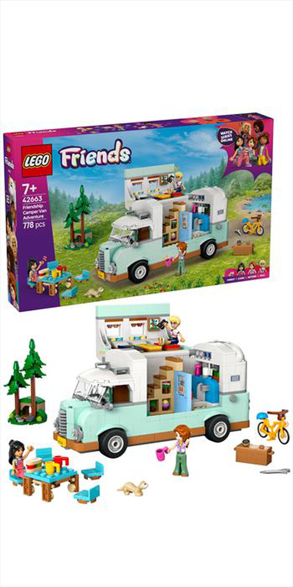Immagine del prodotto LEGO - FRIENDS Avventura sul camper dell’amicizia 42663