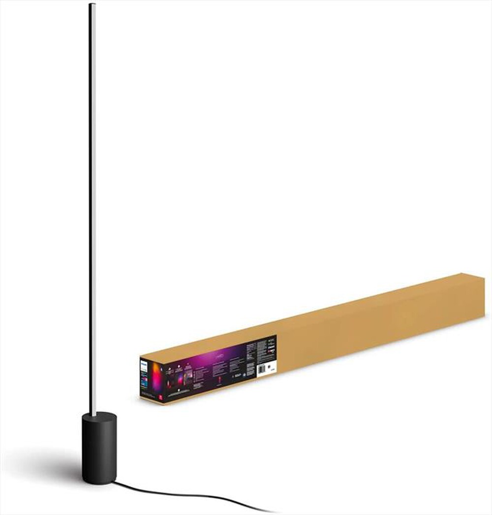 Immagine del prodotto PHILIPS - HUE GRADIENT SIGNE LAMPADA DA TERRA NERA-Multicolore