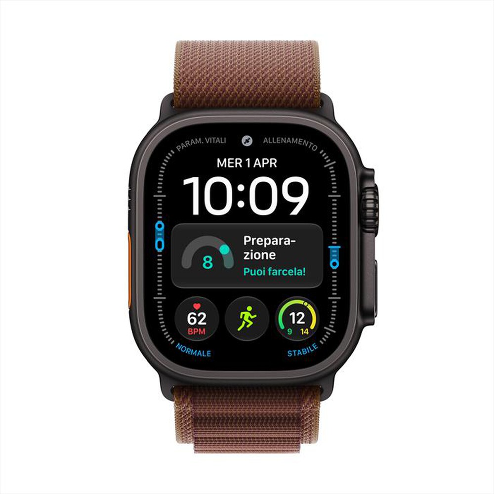 Immagine del prodotto APPLE - Watch Ultra 4 GPS + Cellular 49mm Titanio-Alpine Loop Borgogna - Medium