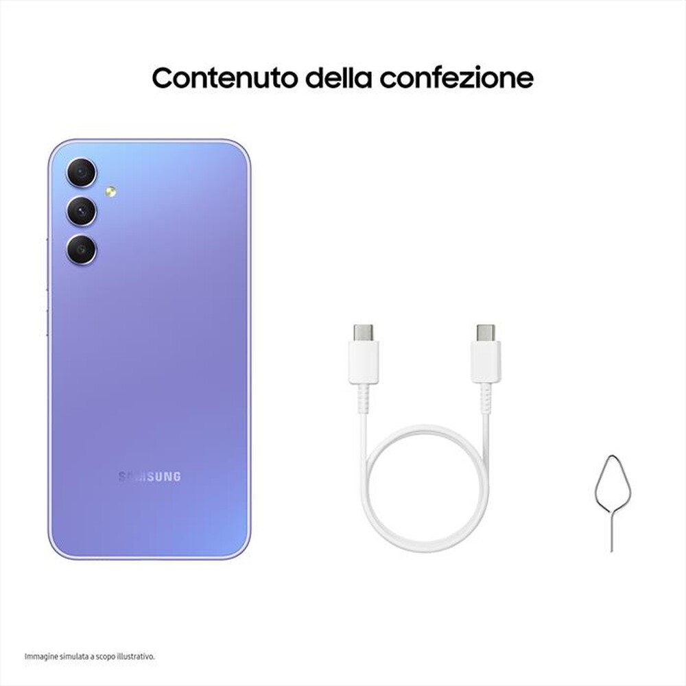 "WIND - 3 - SAMSUNG Galaxy A34 5G 128GB-Awesome Violet"