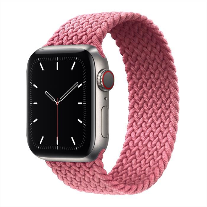 EVA FRUIT CINTURINO PER APPLE WATCH CON ELASTICO SILICONE rosa