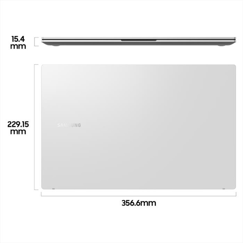 "SAMSUNG - GALAXY BOOK 2-Silver"
