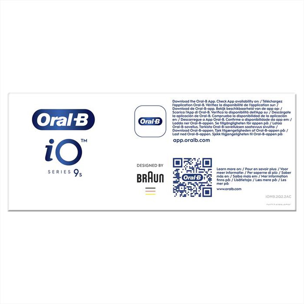 Immagine del prodotto ORAL-B - Spazzolino elettrico IO 9S-Nero