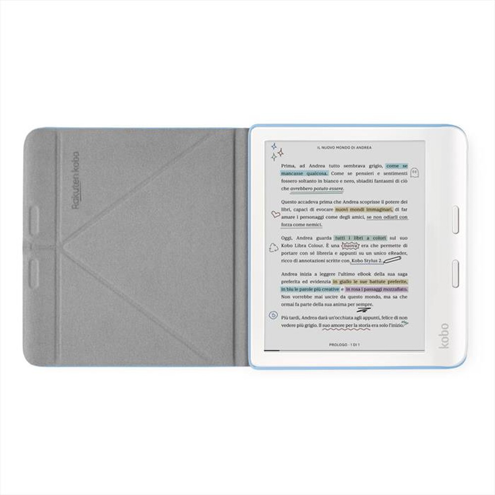 "KOBO - Sleepcover per Kobo Libra Colour-Blu crepuscolo"