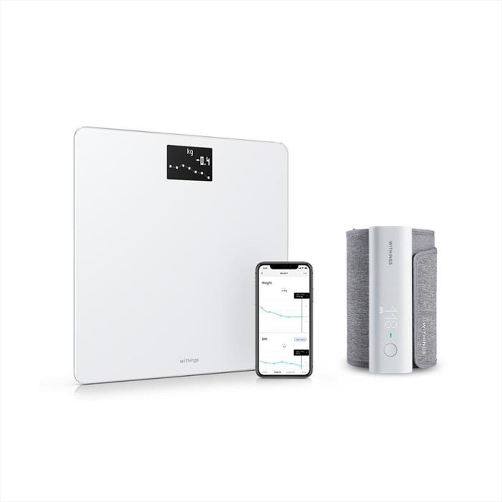 "WITHINGS - KIT BODY WHITE + BPM CONNECT"