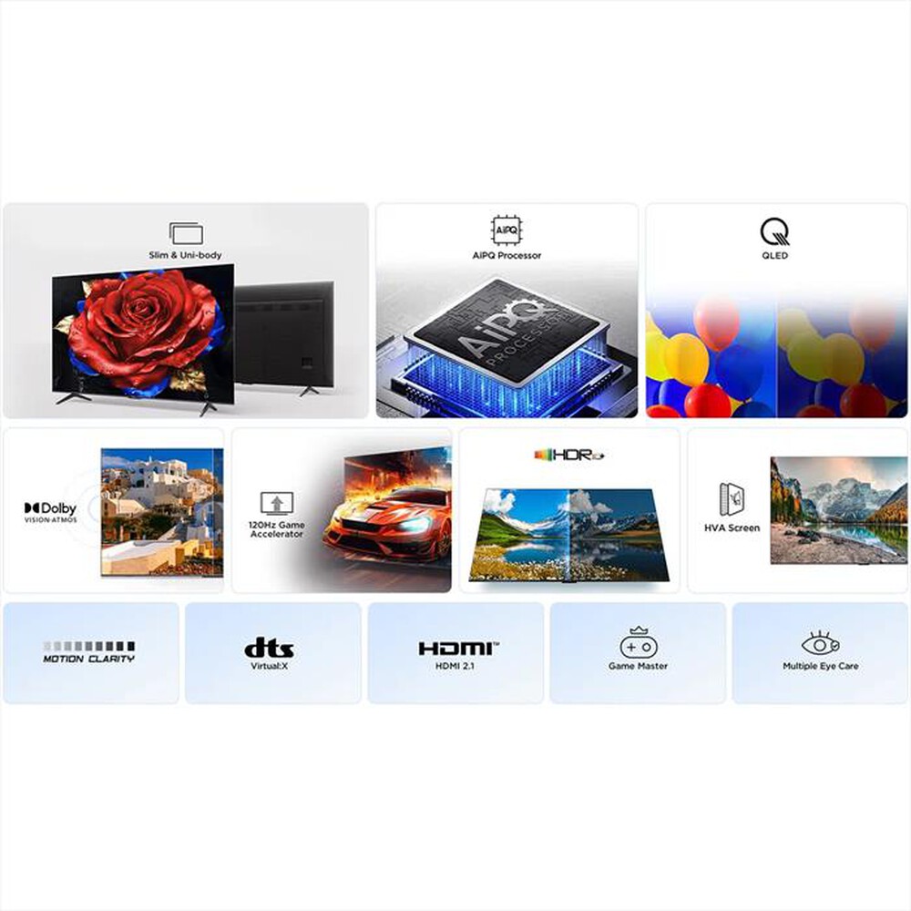 Immagine del prodotto TCL - Smart TV LED UHD 4K 43" 43T69C-Nero