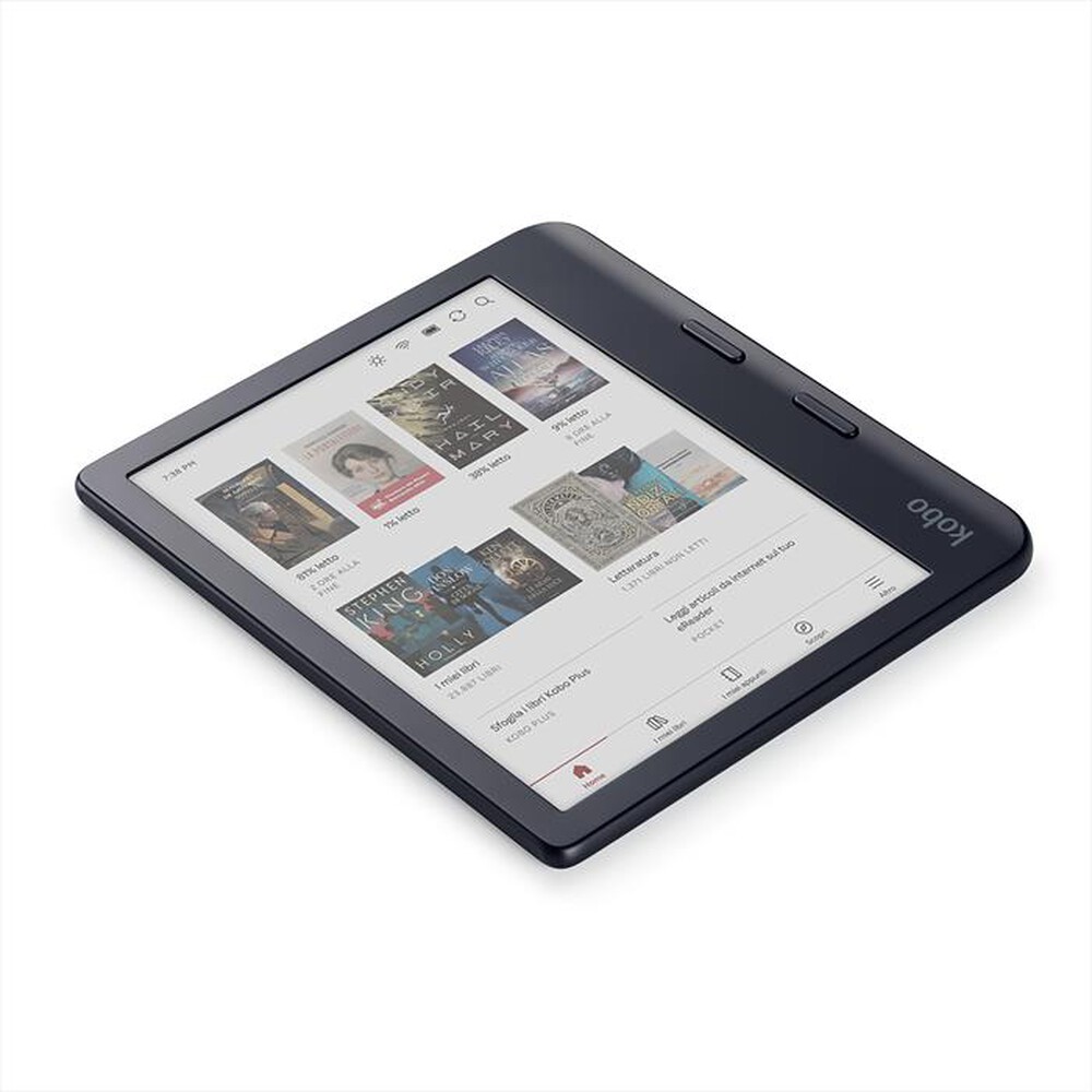 "KOBO - PACCHETTO KOBO LIBRA COLOUR E KOBO STYLUS 2-Nero"