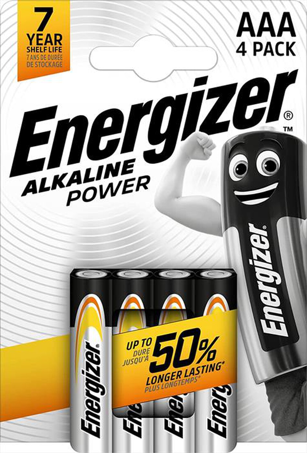 "ENERGIZER - ALKALINE POWER AAA BP4"