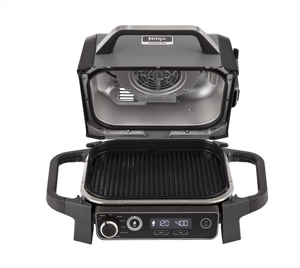 "NINJA - BBQ elettrico Woodfire+affumicatore OG701EU-nero"