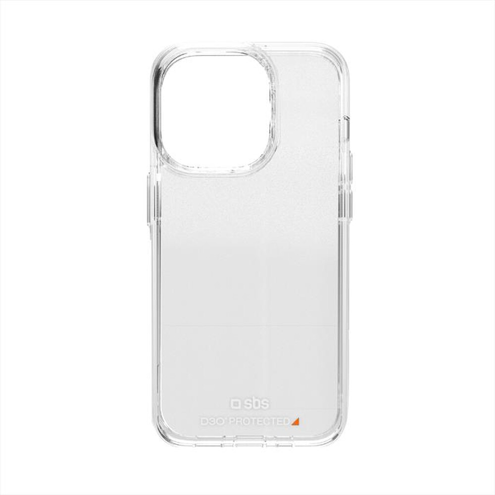 "SBS - Cover D3O TED3OCOVIP1561P per iPhone 15 Pro-Trasparente"