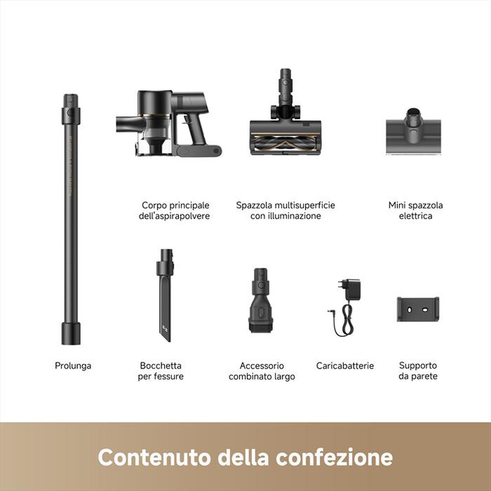 Immagine del prodotto DREAME - Scopa ricaricabile R20 SE-Nero / Oro