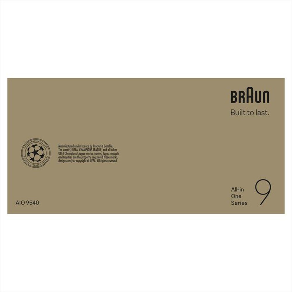 Immagine del prodotto BRAUN - BRAUN MULTI AIO9540 GRIGIO-GRIGIO