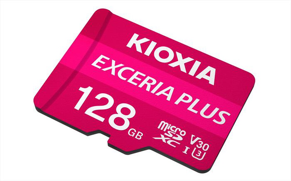 Immagine del prodotto KIOXIA - MICROSD EXCERIA PLUS MPL1 UHS-1 128GB-Rosa