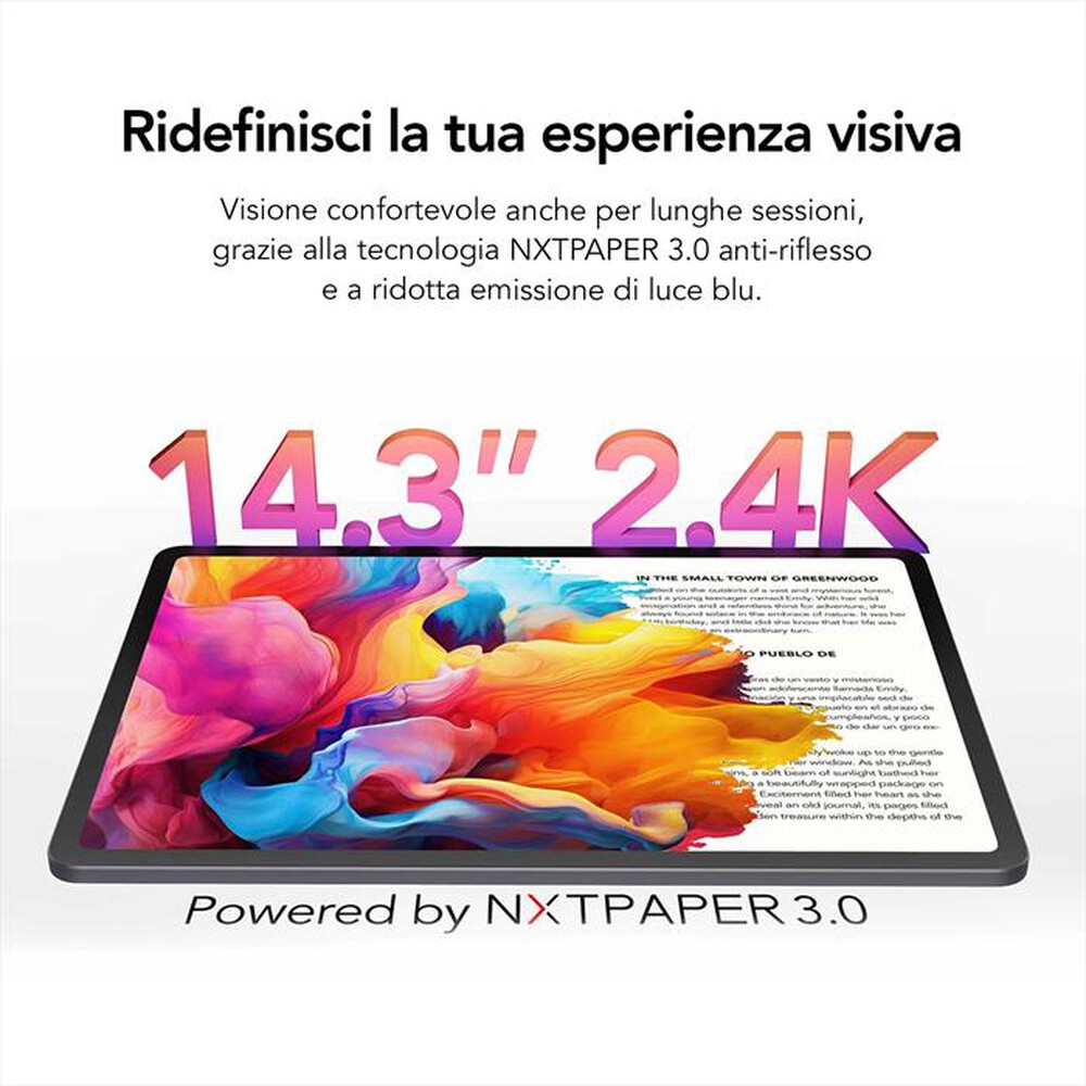 Immagine del prodotto TCL - TAB NXTPAPER 14 256 GB-GRAY