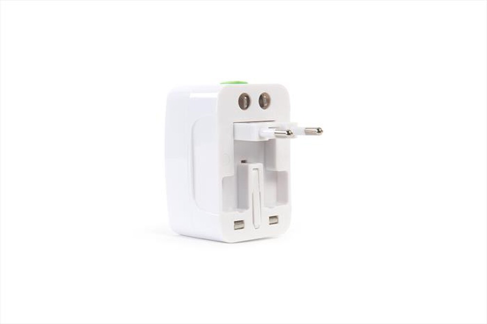 "TUCANO - ALIMENTAZIONE-TRAVEL ADAPTER EU/USA/AUS/UK-Bianco"