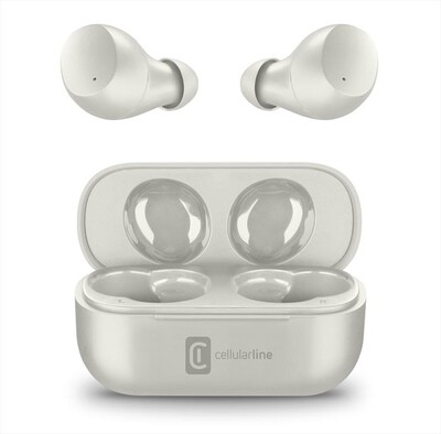 CELLULARLINE - Auricolare bluetooth BTWINKTWSD-Grigio