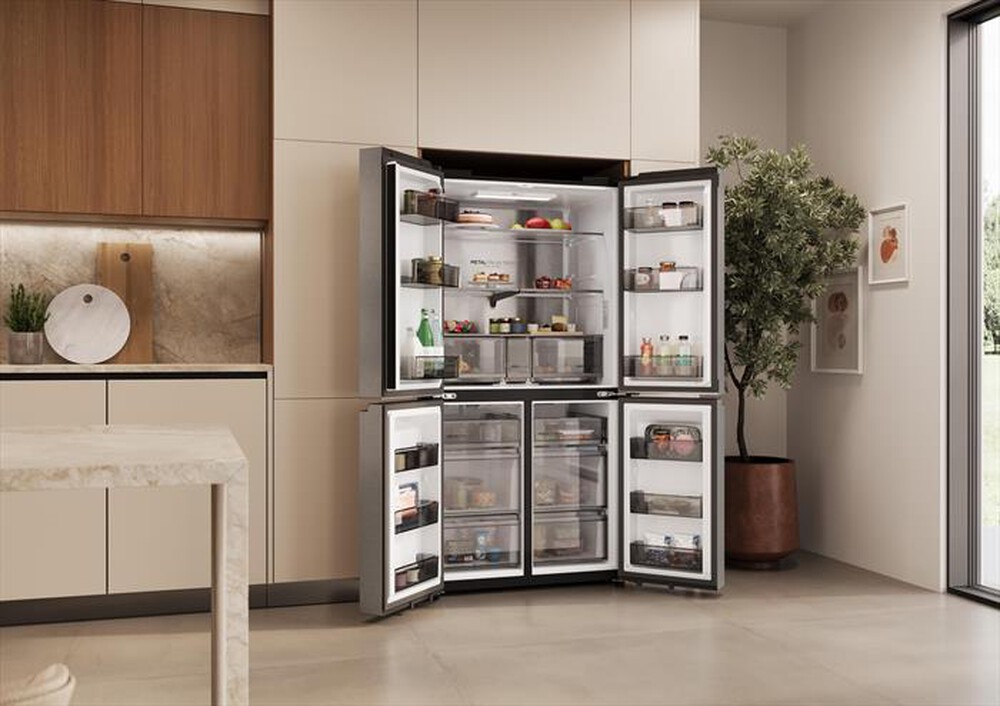 Immagine del prodotto HAIER - Frigorifero 4 porte HCR59F18DNMM Classe D 706lt-Acciaio inox
