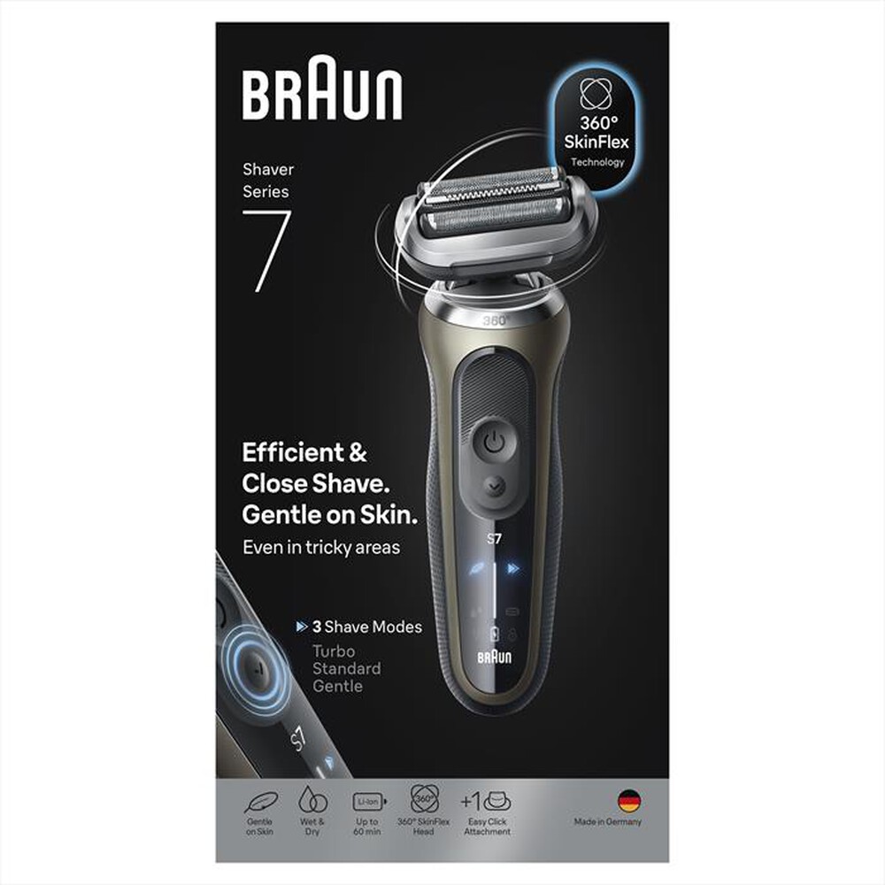 Immagine del prodotto BRAUN - Rasoio SHAVER 72-C1200S-ORO