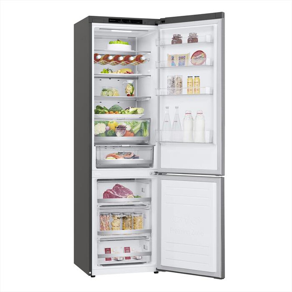 "LG - Frigorifero combinato GBB72PZVGN Classe D 419lt-Metallico"