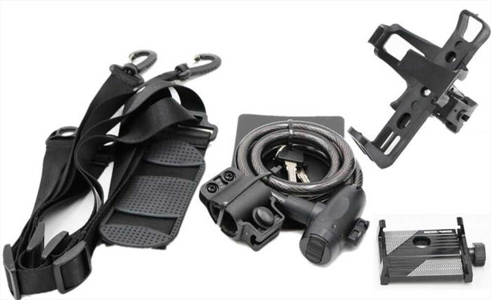 "XTREME - ICONBIT ACCESSORY KIT PER KICK SCOOTER-NERO"