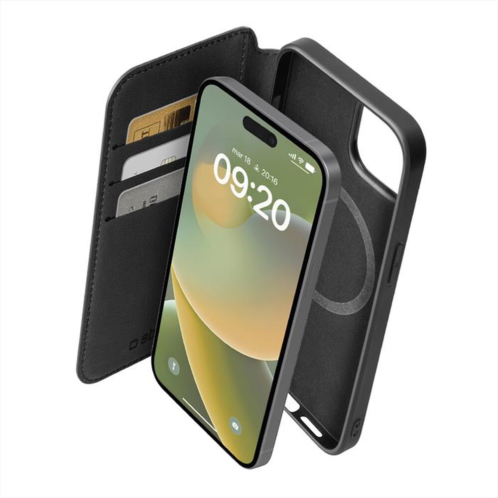 Immagine del prodotto SBS - Wallet Magsafe TEBKMAGSFIP1567K per iPhone 15 Plus-Nero