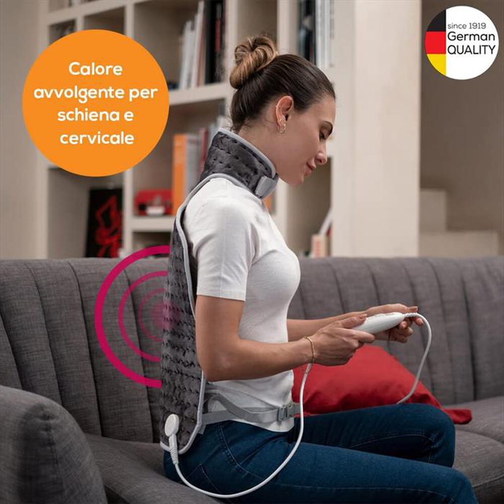 "BEURER - Termoforo singolo HK 53 COSY-Grigio"