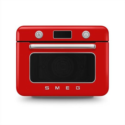 SMEG - Forno combinato a vapore da appoggio COF01RDEU-Rosso